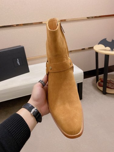 注目アイテム♡ 2026 サンローラン 新作 ブーツ 偽物