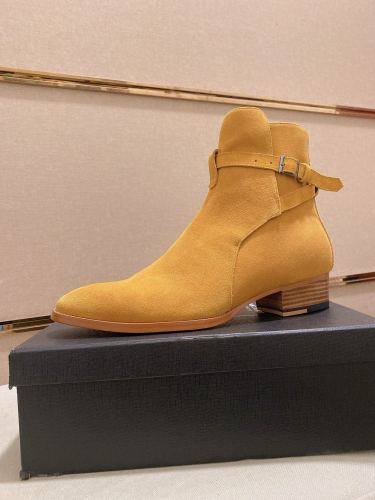 完売必至 ★ 2026 サンローラン 新作 ブーツ 偽物