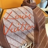 争奪戦 2026 ルイヴィトン 新作 マフラー ウール 偽物