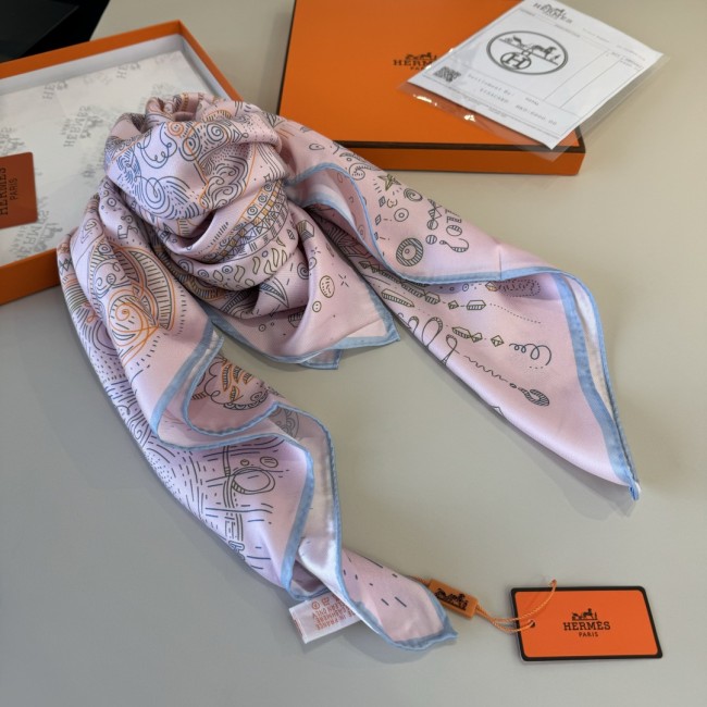 絶対欲しい！2026 エルメス 新作 マフラー シルク 偽物