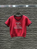 定番人気！2026 シャネル 新作 半袖Tシャツ 偽物 4色