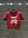 完売必至 2026 シャネル 新作 半袖Tシャツ スーパーコピー 4色
