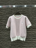 目を惹くカラー 2026 ミュウミュウ 新作 半袖Tシャツ コピー