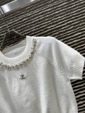 肌触り最高な 2026 シャネル 新作 半袖Tシャツ 偽物 2色