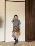 お洒落  2026 ミュウミュウ 新作 半袖Tシャツ 偽物