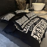 【大特価】ディオール 2026新作 掛け布団カバーセット4点 ダブルサイズ/キングサイズベッド 毛をすりますベッドカバー 新居寝具用品