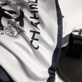 目を惹くカラー シャネル 2026新作 掛け布団カバーセット4点 ダブルサイズ/キングサイズベッド シルクベッドカバー 新居寝具用品