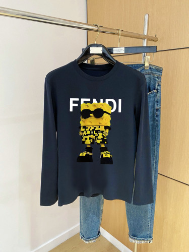 定番人気！ 2026 フェンディ 新作 長袖Tシャツ スーパーコピー  2色