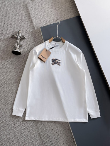 一目惚れ♪ 2026 バーバリー 新作 長袖Tシャツ 偽物