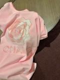 争奪戦 2026 シャネル 新作 半袖Tシャツ 偽物