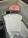 人気急上昇 2026 ミュウミュウ 新作 半袖Tシャツ スーパーコピー 4色
