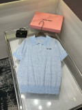 完売必至 2026 ミュウミュウ 新作 半袖Tシャツ スーパーコピー 3色
