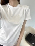 注目度抜群！ 2026 ミュウミュウ 新作 半袖Tシャツ スーパーコピー