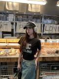 目を惹くカラー 2026 セリーヌ 新作 半袖Tシャツ 偽物