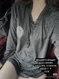累積売上総額第１位！ 2026 クロムハーツ 新作 長袖Tシャツ スーパーコピー