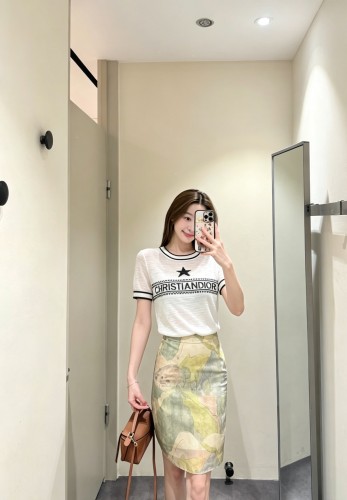 新色登場☆ 2026 ディオール 新作 半袖Tシャツ コピー 2色