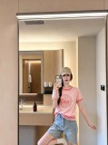 目を惹くカラー 2026 ディオール 新作 半袖Tシャツ スーパーコピー 2色
