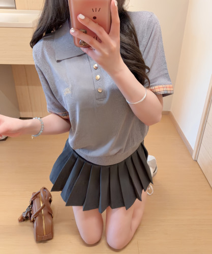 使い勝手良し 2026 バーバリー 新作 半袖Tシャツ 偽物