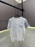 お洒落 2026 トム·ブラウン 新作 半袖Tシャツ 偽物 6色