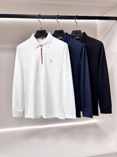 定番人気！ 2027 エルメス 新作 長袖Tシャツ コピー  3色