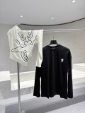世界中で大人気♪ 2027 ディオール 新作 長袖Tシャツ 偽物 2色