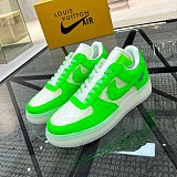 ルイヴィトン × ナイキ エアフォース1 コピー ロー バイ ヴァージル・アブロー "グリーン/ホワイト" nah59061