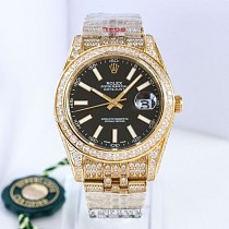 送料込 ロレックス 時計 コピー デイトジャスト 41MM ブラック ダイヤモンドベゼル 18K rog91576 送料込 ロレックス 時計 コピー デイトジャスト 41MM ブラック ダイヤモンドベゼル 18K rog91576