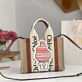 ☆超人気☆マイ メロディ for クロエ woody 偽物 スモールトートバッグ CHC23SS397J7369A CHC23SS39