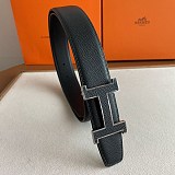 世界中で大人気♪★エルメス★シルバー アンクレH 35mm リバーシブルベルト 偽物 eri91588