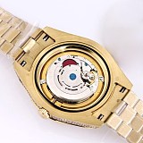 【限定カラー】ロレックス 偽物 時計 デイトジャスト 41mm シャンパン 全面ダイヤ メンズ roq08417