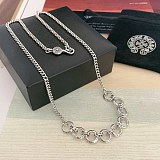 ☆超人気☆クロムハーツ ネックレス コピー ロールチェーン 925シルバー 16インチ Kuj28748