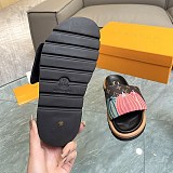 n級 おすすめルイヴィトン × 草間彌生 パンプキン サンダル コピー 1ABD91