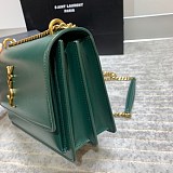 人気急上昇サンローラン ショルダーバッグ コピー サンセット ミディアム バッグ クロコ エンボス 442906DND0J1000