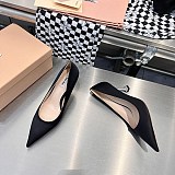 人気☆希少 ミュウミュウ 偽物 パンプス ヒール9cm mys96555