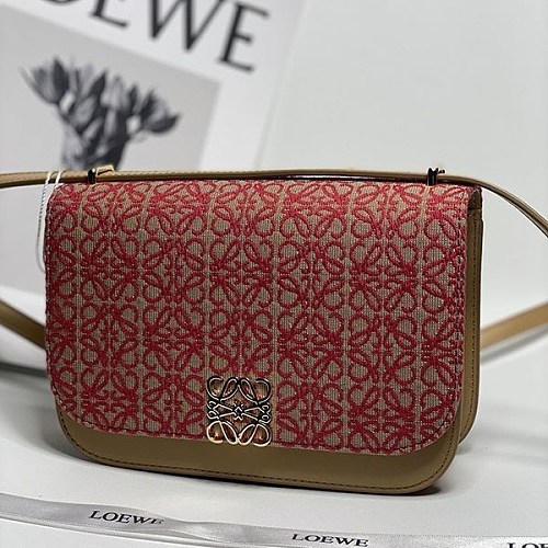 超限定♪ロエベ アナグラム 偽物ジャカード ショルダーバッグ loq14717
