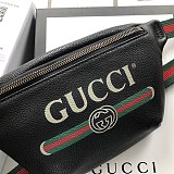 グッチ レトロ ロゴ レザー ベルトバッグコピー 5277920 GCCT 8164