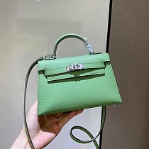 エルメス コピー ケリーミニ2 カザック エプソン シルバー金具he19016