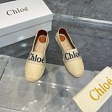 送料込 クロエ コピー“woody”フラットエスパドリーユ CHC21U447R4101