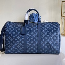 21-22AW ルイヴィトン ボストンバッグ 偽物 キーポル トラベル バッグ 青 モノグラム M45731 21-22AW ルイヴィトン ボストンバッグ 偽物 キーポル トラベル バッグ 青 モノグラム M45731