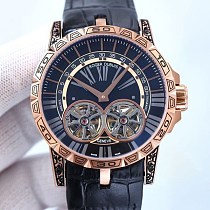 日本未入荷ロジェデュブイ エクスカリバー ダブルトゥールビヨン 偽物 45.0mm 2色 roy60166 日本未入荷ロジェデュブイ エクスカリバー ダブルトゥールビヨン 偽物 45.0mm 2色 roy60166