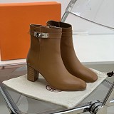 人気急上昇エルメス レディース 茶ブーツ 白パンツにピッタリ コピー ers83532