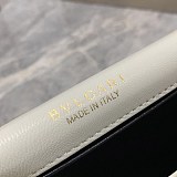 送料込【ブルガリ】新色! SERPENTI FOREVER 白 ナッパ ハンドバッグ Buy87368