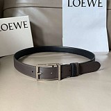 【ロエベ】カーフレザー アナグラムバックルリバーシブルベルト 送料込 loo43892