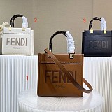 フェンディ Sunshine スモール 2Wayバッグ コピー ブラウン fet52031