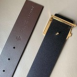 バーバリー モノグラムバックル レザーベルト コピー Bas57747