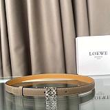【ロエベ】カーフレザー アナグラム ベルト コピーN級品 2.0 cm loh36947