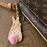 超話題!ルイヴィトン バッグチャーム兼キーホルダー ポルト 偽物 クレ・LV バニー M00994