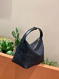 ★日本!!人気！【ロエベ ハンドバッグ 偽物】キュービィバッグ スモール アナグラムジャカード low81753