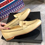 稀少《21AW》シャネル ラムスキン&スウェード カーフスキン ローファー コピー shl91414