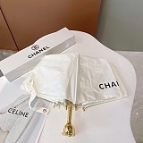 シャネル 雨晴兼用折りたたみ傘 偽物 shp73444